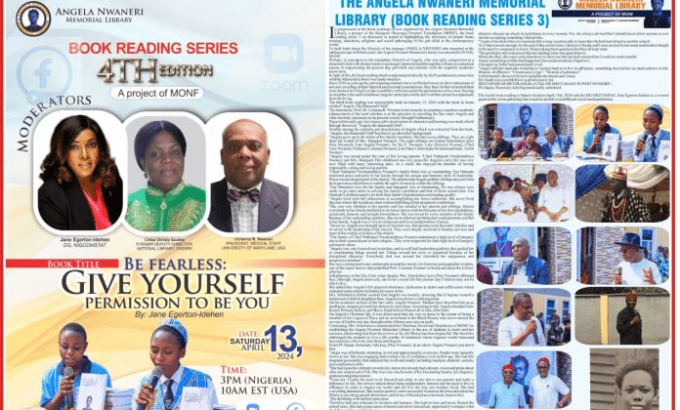 The Angela Nwaneri Memorial Library Book Reading Series 3